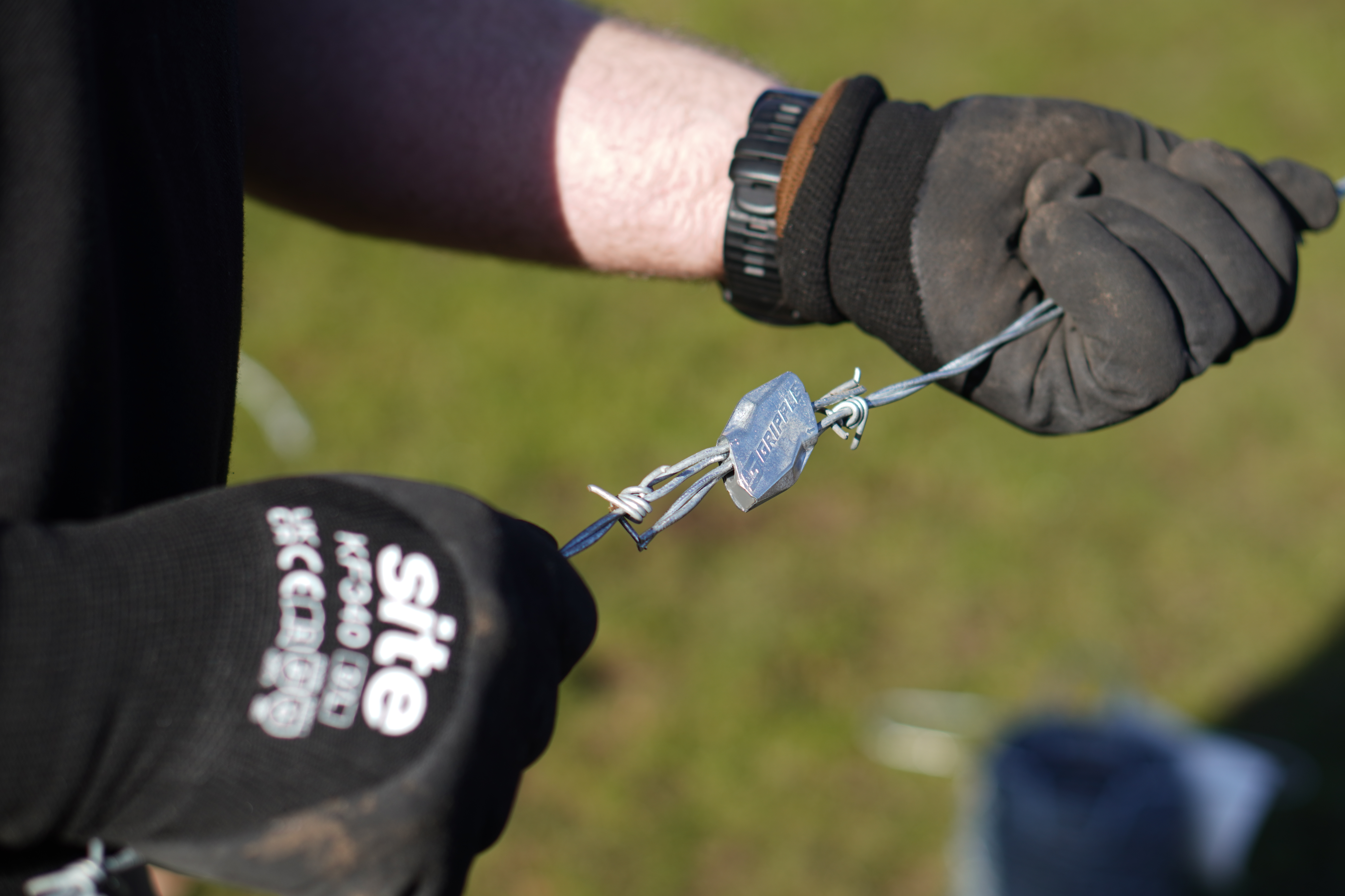 Weicher Stacheldraht-Spanner